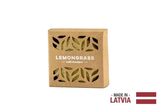 GREENUM Твердый шампунь LEMONGRASS, 60 г
